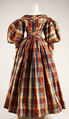 Dress, silk, British