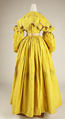 Dress, silk, British