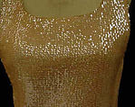 Evening ensemble, André Courrèges (French, Pau 1923–2016 Neuilly-sur-Seine), synthetic fiber, plastic, French