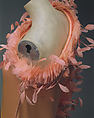 Evening dress, House of Givenchy (French, founded 1952), silk, feathers, French
