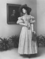 Morning dress, cotton, British