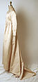 Wedding ensemble, James Galanos (American, Philadelphia, Pennsylvania, 1924–2016 West Hollywood, California), silk, American