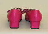 Shoes, House of Dior (French, founded 1946), leather, French