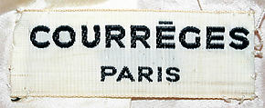 Ensemble, André Courrèges (French, Pau 1923–2016 Neuilly-sur-Seine), wool, metal, French