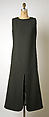 Ensemble, Pierre Cardin (French (born Italy), San Biagio di Callalta 1922–2020 Neuilly), (a) plastic (polyvinyl chloride, casein); (b) wool, French