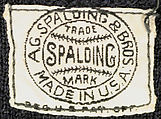 Bathing suit, A. G. Spalding &amp; Bros., wool, American