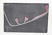 Purse, leather, American