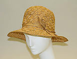Hat, straw, American