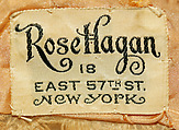 Hat, straw, American