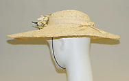 Hat, straw, American