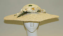 Hat, straw, American