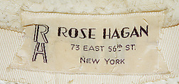 Hat, straw, American