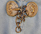 Military cape, wool, metal, Italian