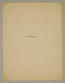 Illustration, Illustration by Leo Van Witsen, paper, American