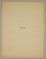 Illustration, Illustration by Leo Van Witsen, paper, American