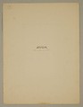 Illustration, Illustration by Leo Van Witsen, paper, American