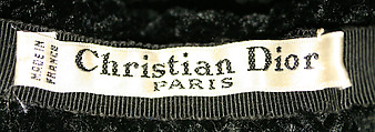 Hat, House of Dior (French, founded 1946), [no medium available], French