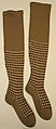 Stockings, wool, American