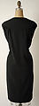 Dress, Traina-Norell (American, founded 1941), wool, American
