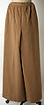 Evening ensemble, Norman Norell (American, Noblesville, Indiana 1900–1972 New York), (a) silk; (b) wool, American