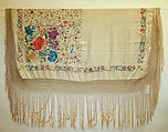 Shawl, Liberty & Co. (British, founded London, 1875), silk, British
