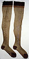 Stockings, silk, American