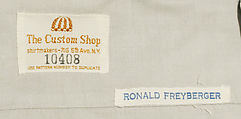 Shirt, cotton, American
