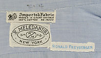 Shirt, cotton, American