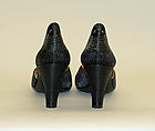 Evening slippers, Netch and Frater (French), silk, French