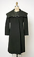 Coat, Charles James (American, born Great Britain, 1906–1978), wool, American
