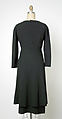 Dress, House of Balenciaga (French, founded 1937), wool, French