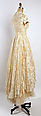 Wedding ensemble, Gaston of Murray Hamburger, silk, American