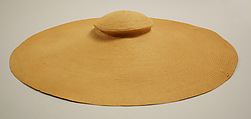 Hat, straw, American or European