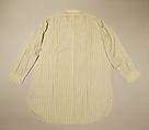 Shirt, linen, American