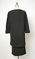 Ensemble, House of Balenciaga (French, founded 1937), wool, silk, French