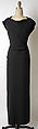 Evening dress, Norman Norell (American, Noblesville, Indiana 1900–1972 New York), [no medium available], American
