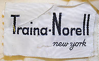Afternoon ensemble, Traina-Norell (American, founded 1941), wool, American
