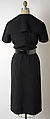 Dress, Traina-Norell (American, founded 1941), wool, American