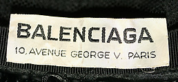Hat, House of Balenciaga (French, founded 1937), silk, French