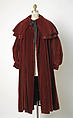 Evening coat, House of Balenciaga (French, founded 1937), [no medium available], French