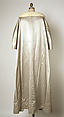 Housecoat, House of Balenciaga (French, founded 1937), silk, fur (mink), metal, French