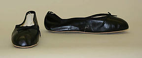 Slippers, Capezio Inc. (American, founded 1887), leather, American