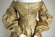 Dress, silk, probably American
