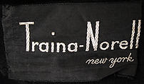 "Subway", Traina-Norell (American, founded 1941), wool, American