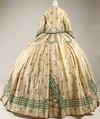 Dress, silk, French