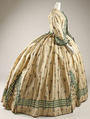 Dress, silk, French