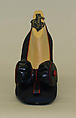 Pumps, Seymour Troy Originals (American), silk, wood, American
