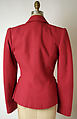 Jacket, Schiaparelli (French, founded 1927), wool, French