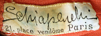 Jacket, Schiaparelli (French, founded 1927), wool, French