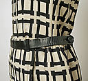 Ensemble, Valentino (Italian, born 1932), (a–c) wool; (d) leather, Italian